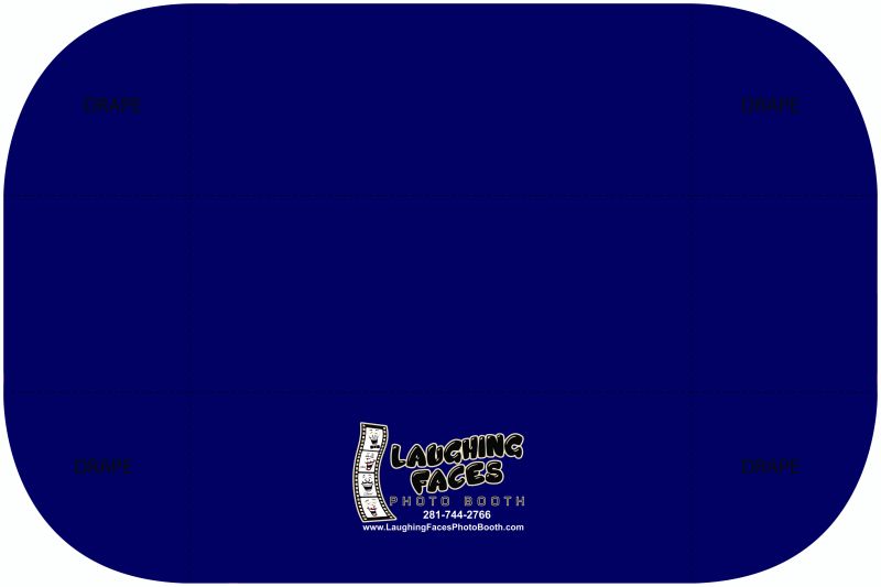Table Cloth - Laughing Faces - screen print