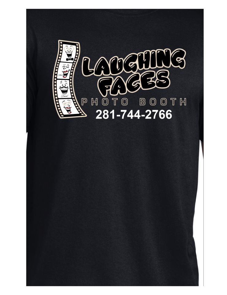 Laughing Faces - screen print Full Back ONLY